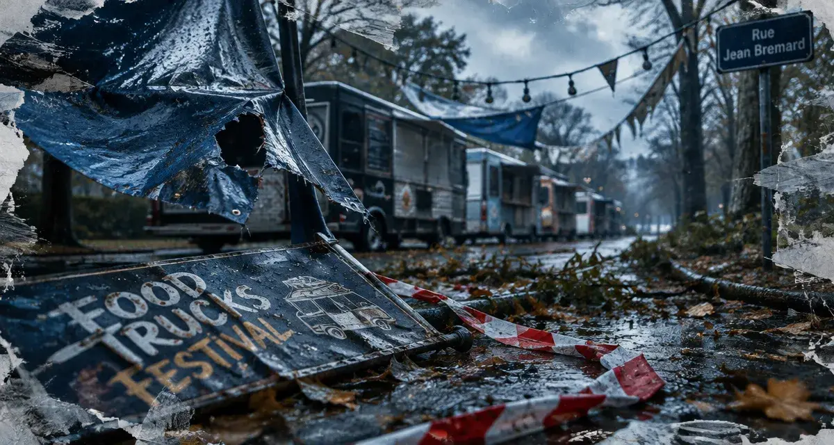 À Avoine, le Food Trucks Festival annulé après la tempête